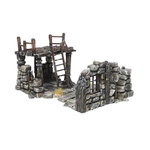 Medieval Mordheim House By My Dungeon Games DnD Miniature Terrain for Dungeons and Dragons, D&D, 40k, Pathfinder