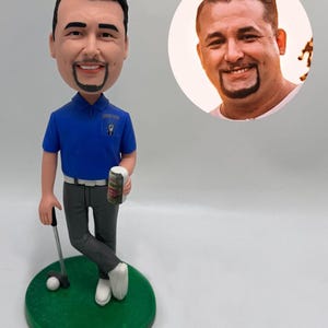 Spersonalizowane bobbleheady golfowe, spersonalizowane bobbleheady golfowe, prezenty golfowe dla szefa, najlepsze prezenty bobblehead dla golfisty, najlepszy prezent golfowy dla zapalonych golfistów