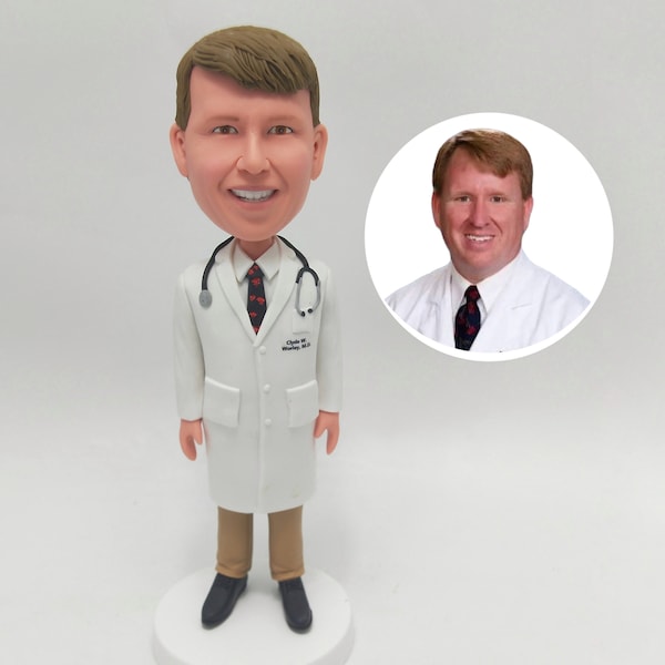 Personalized Doctor Bobbleheads, Custom Medical Doctor Bobblehead Figurines, Christmas BOBBLE gifts For Doctor, Surgeon, Dentist,doctor gift