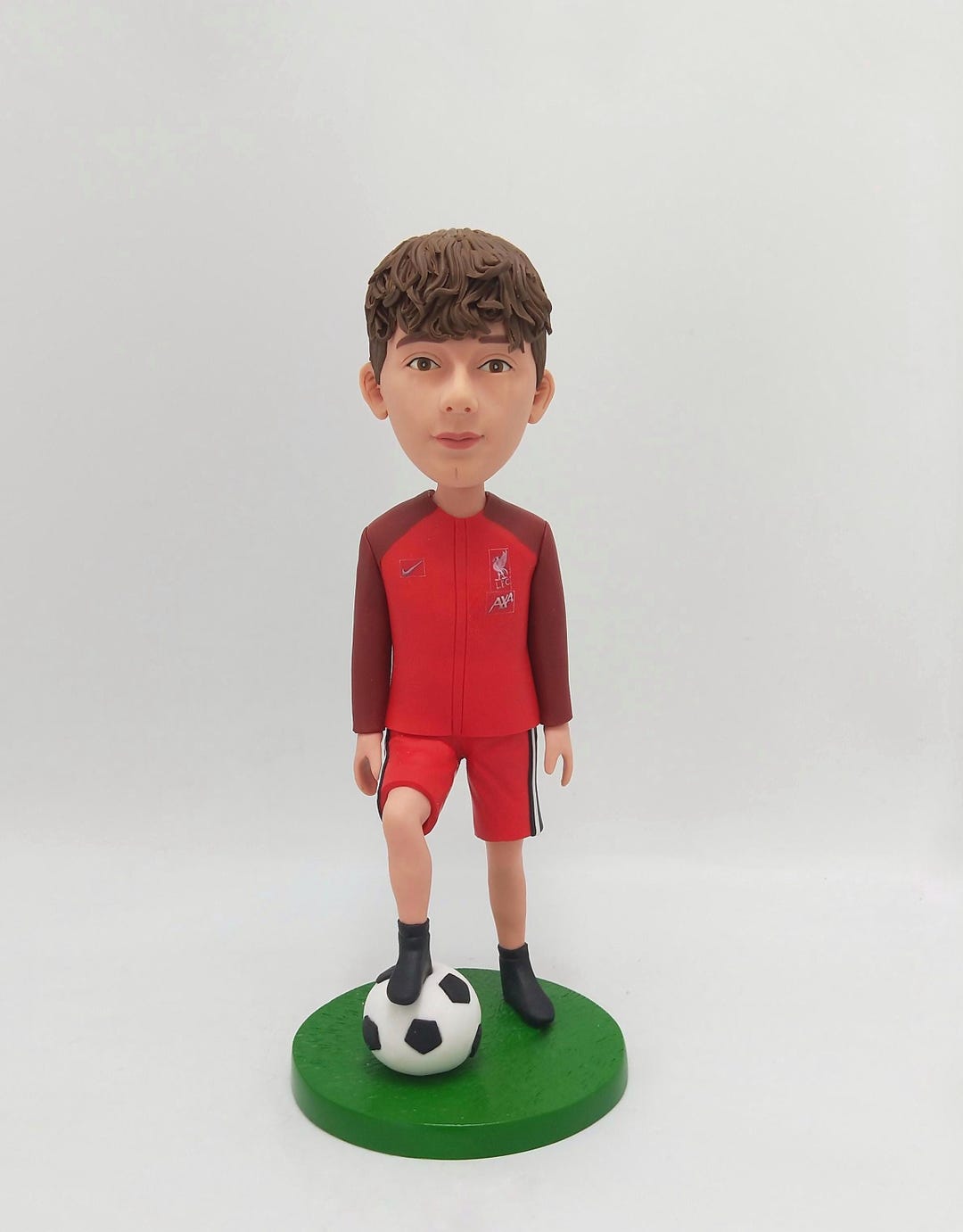 Custom Bobbleheads Male Soccer Player Personalized Figurine