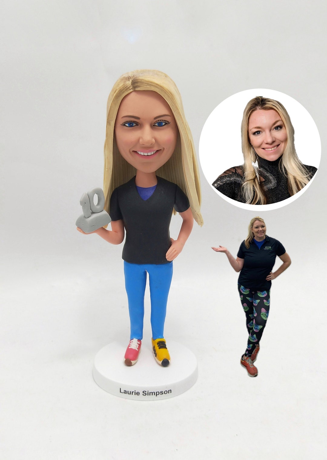 Create Your Own Bobblehead, Custom Action Figure From Your Photos, Custom Women Figures of