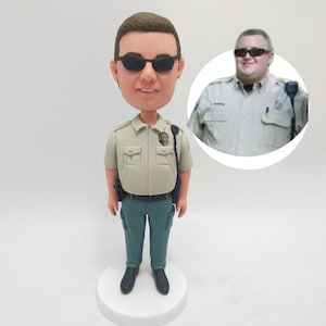 Custom Policemen Bobbleheads,Custom Police Officer Bobblehead,Personalized Patrol Bobblehead, Custom Sheriff,Prosecutor Bobbleheads,Cool Dad