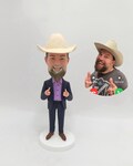 Custom Bobbleheads, custom bobblehead from photo,Make Your Own Bobblehead, Father bobblehead, Gifts for him,Anniversary gift, birthday gifts
