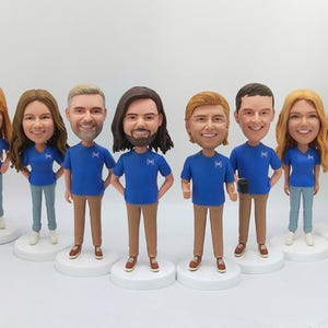 Custom bobbleheads, custom corporate gifts, Personalized custom bobbleheads, personalized bobblehead gifts, souvenir gifts for employee