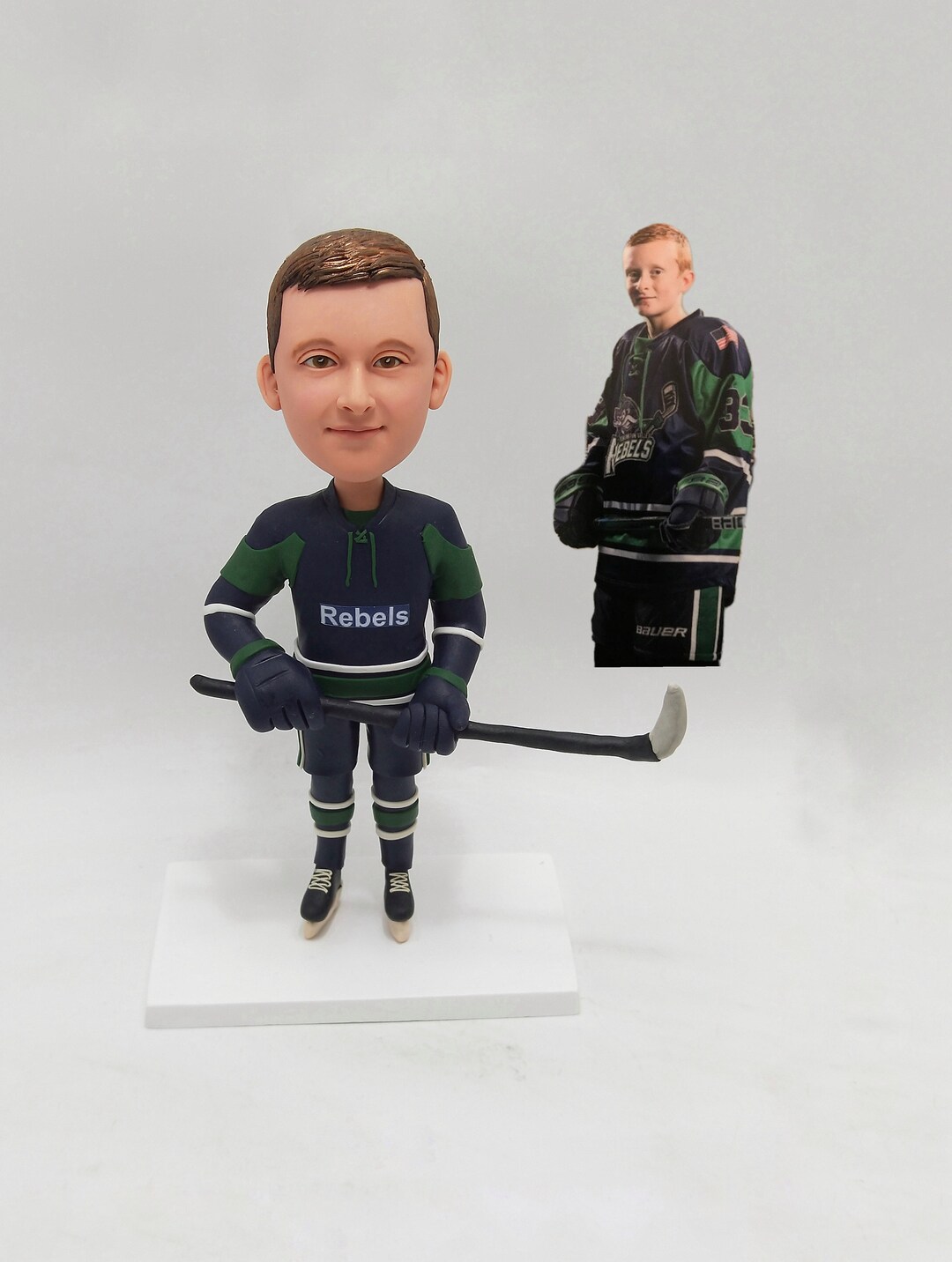 Custom Bobblehead Hockey Player, Custom Hockey Player Bobbleheads