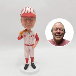 Custom Baseball Bobbleheads,Bobblehead Baseball Players,Personalized custom bobblehead sports statues,Gift For Baseball Player,grandpa gifts
