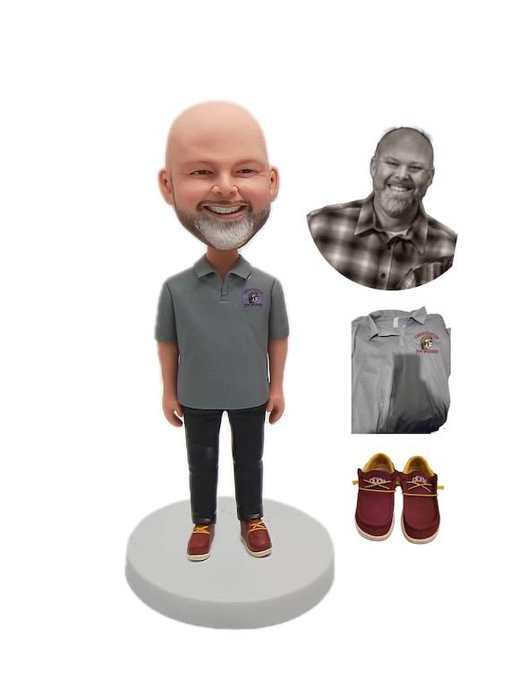 Figurine Golf Homme dorée personnalisable, Pas cher, Délai rapide, Lille