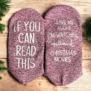 Hallmark Christmas Movie Socks: Cozy Ankle Socks/ Gift image 2