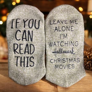Hallmark Christmas Movie Socks: Cozy Ankle Socks/ Gift image 1
