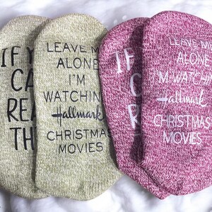 Hallmark Christmas Movie Socks: Cozy Ankle Socks/ Gift image 4