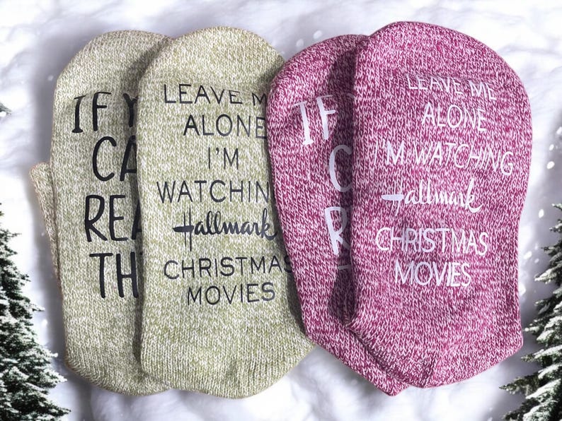 Hallmark Christmas Movie Socks: Cozy Ankle Socks/ Gift image 4