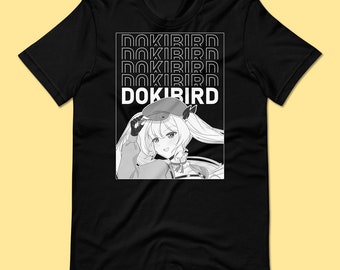 Dokibird Unisex Shirt, Vtuber Shirt, Gift for Vtuber Fan, Gift for Anime Fan, Anime Otaku Shirt, Cool Anime Shirt, Gift for Him