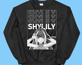 Shylily Unisex Sweatshirt , Anime Sweatshirt, Gift for Anime Lover, Gift for Anime Fan, Cool Anime Sweatshirt, Gift for Him