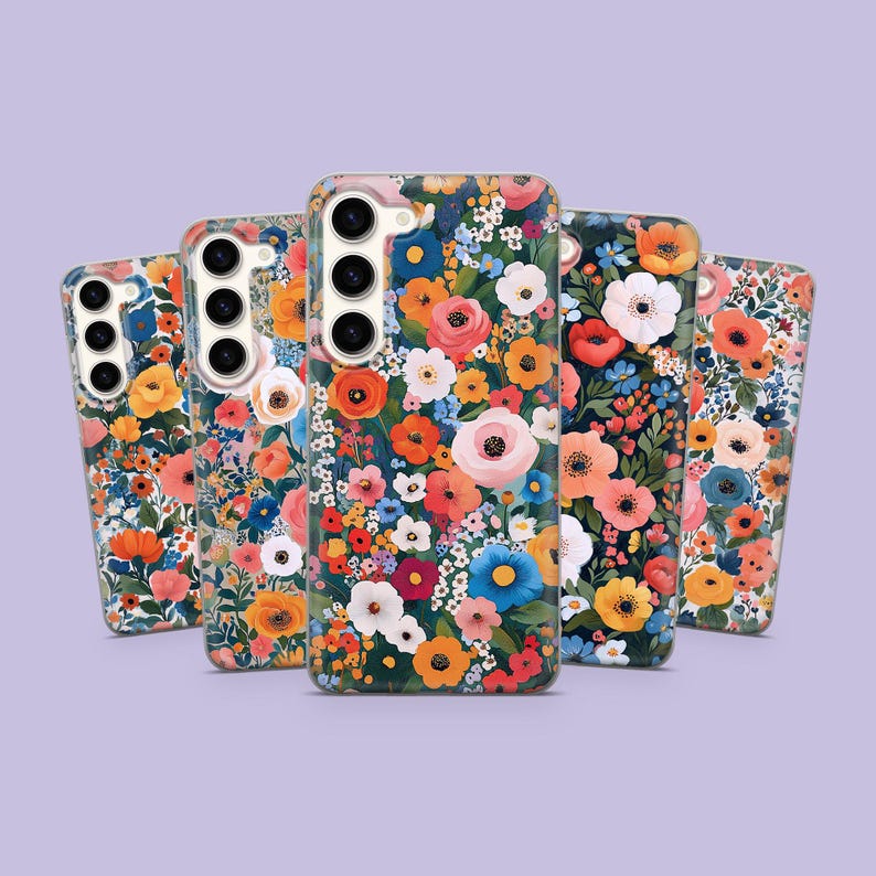 Flower Garden Phone Case Wild Cover for Samsung Galaxy S24ultra,s23fe