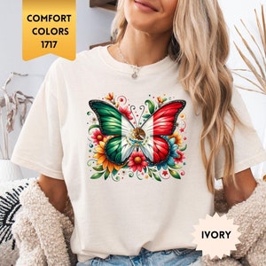 Comfort Colors® Mexico Shirt, Mexico Gift, Mexican Tee, Mexicana Shirt, Mexican T-shirt Women, Mexican Mom Gift, Cinco De Mayo Shirt