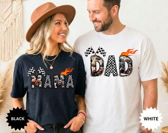 Monster Truck Dad and Mama Shirt, Monster Truck Sweatshirt, Boy Birthday Party Hoodie, New Mom T-shirt, Baby Shower Gift, Mothers Day Gift