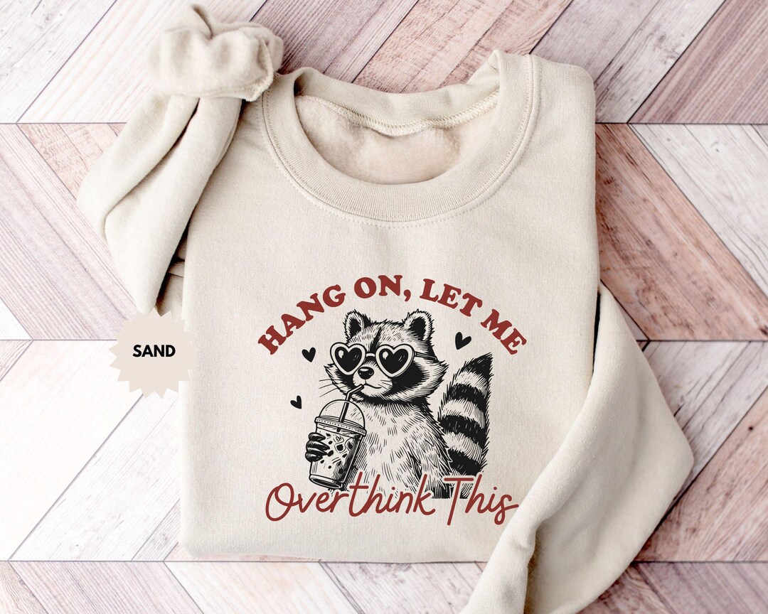 Hang on Let Me Overthink This, Sarcastic Saying, Raccoon Meme ...