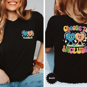 Choose To Include Shirt, Funny Autism Awareness T-Shirt, Sped Teacher Tee, Neurodiversity Shirts, Autism Acceptance Gift, Special Education