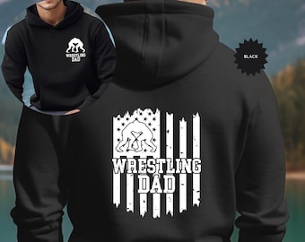 Wrestling Dad Sweatshirt, Wrestling Dad Hoodie, Gift for Wrestler, Wrestling Shirt for Men, Fathers Day Gift, Dad Gift Sweater