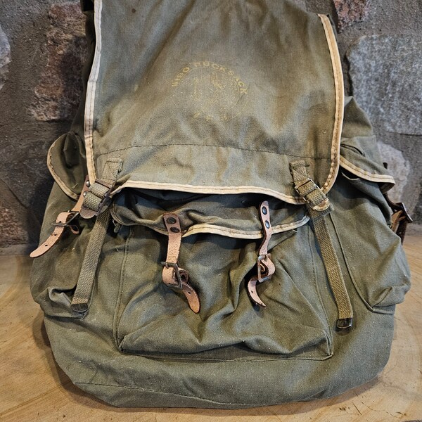 Canvas Rucksack - Etsy