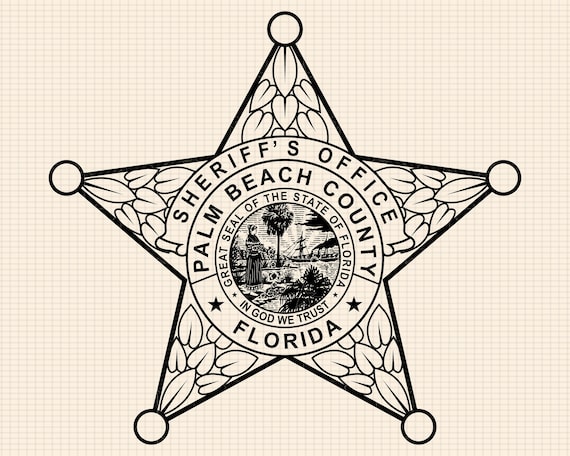 Florida Palm Beach County Sheriff's Office SVG Bundle, Florida