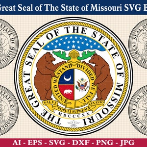 The Great Seal of Missouri SVG Bundle, Great Seal of Missouri SVG ...