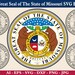 The Great Seal of Missouri SVG Bundle, Great Seal of Missouri SVG ...
