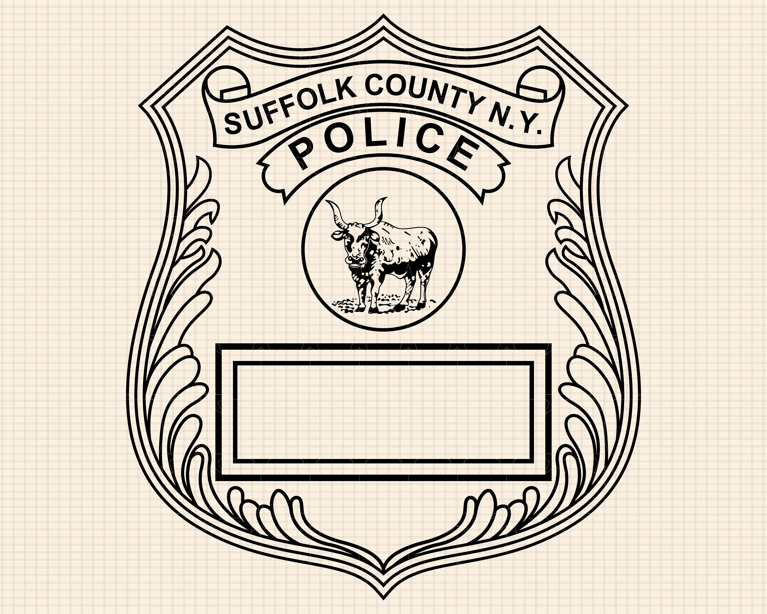 Suffolk County Police Badge SVG Bundle, Suffolk County Police ...