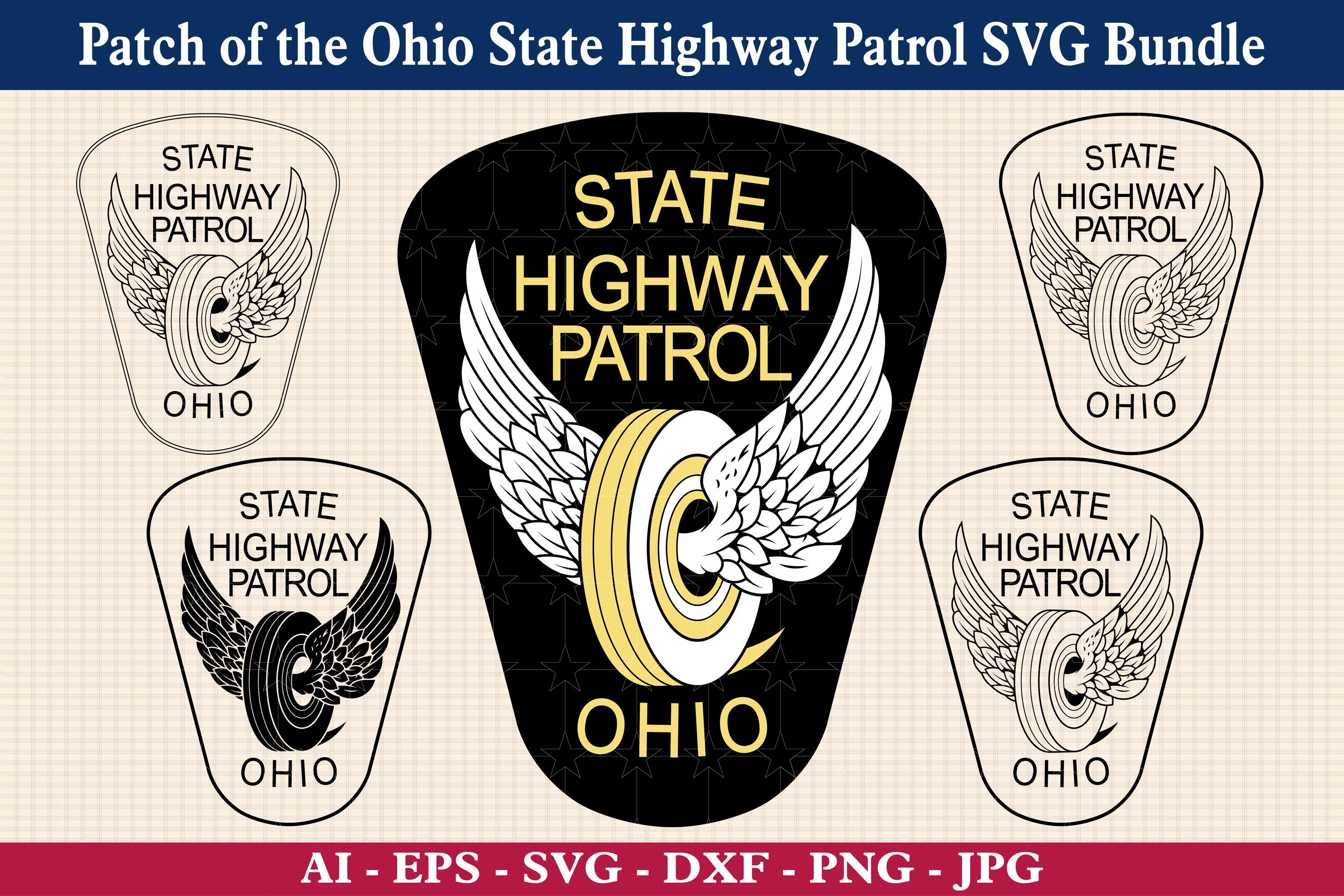 Ohio State Highway Patrol Badge