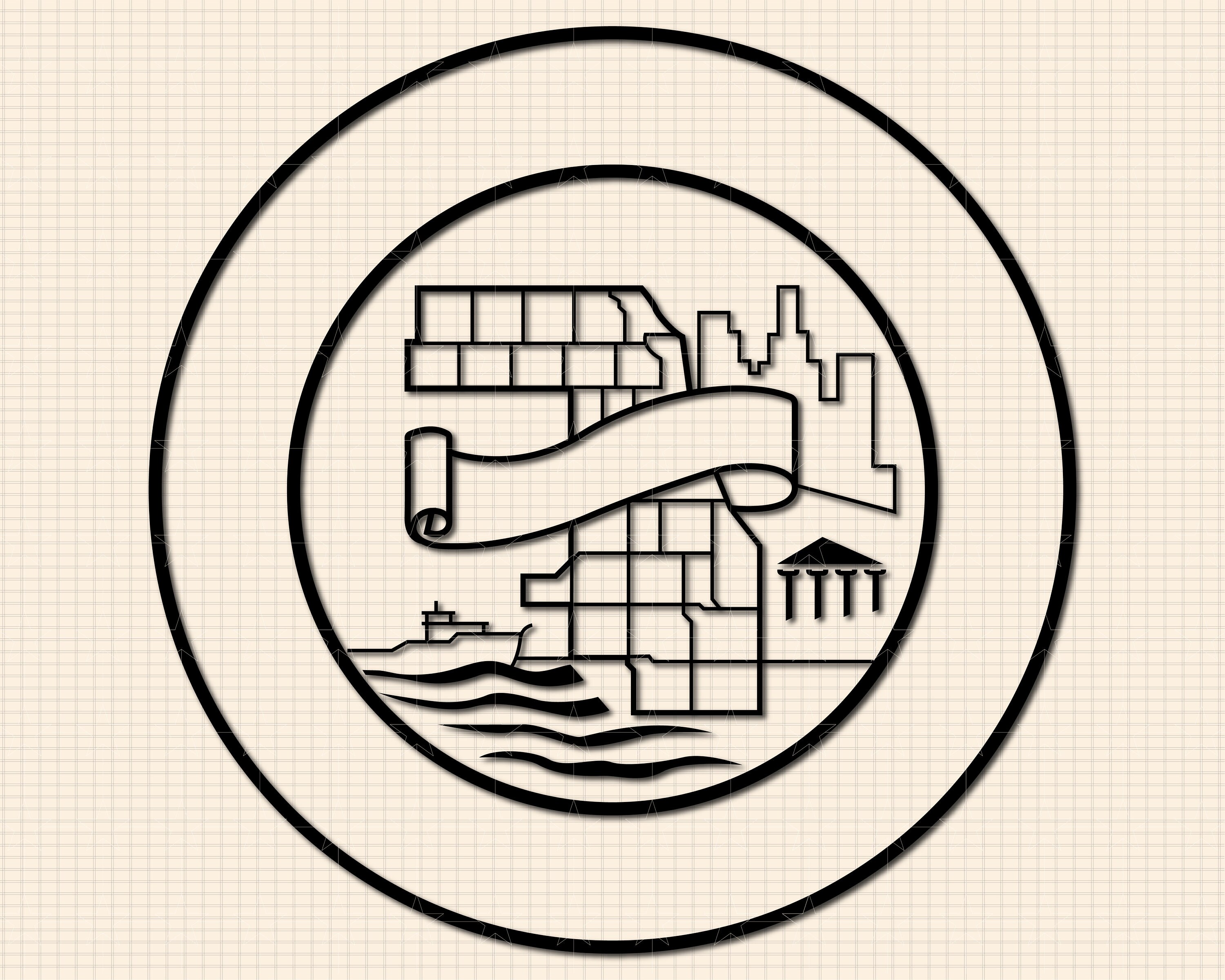 Cook County Illinois Seal SVG Bundle, Seal of Cook County Svg, Cook IL