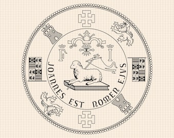 Puerto Rico Seal SVG Bundle, Commonwealth Emblem Vector Cut File (Digital Download)