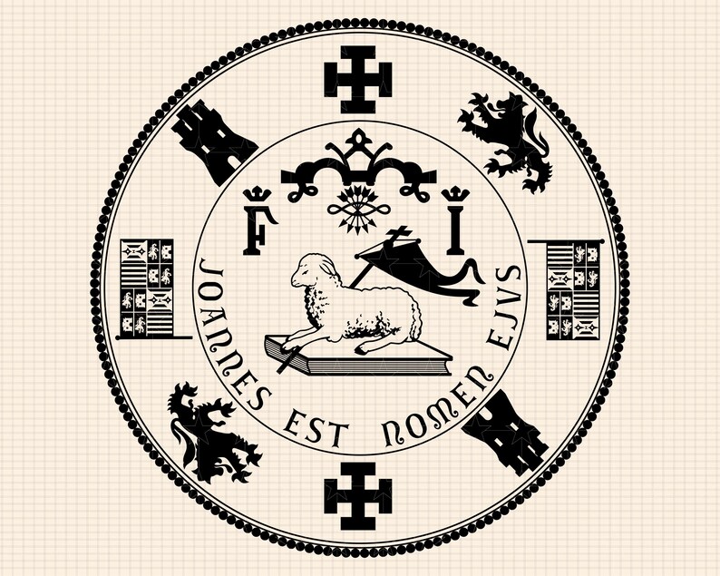 Puerto Rico Seal SVG Bundle, Commonwealth Emblem Vector Cut File ...