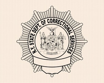 NY-state-correctional-services☆qm-1 New York State Correctional Services Shoulder Patch