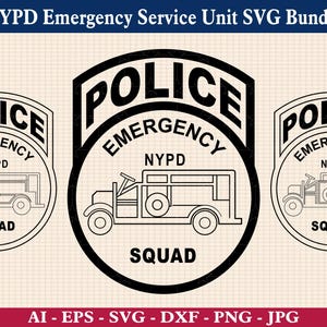 Nypd Esu Patch - Etsy