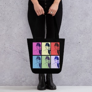 Tote bag - Audrey Hepburn Pop Art style