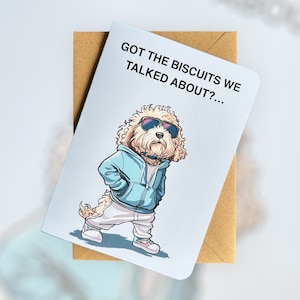 Carte d'anniversaire Labradoodle Carte d'anniversaire chien drôle Carte d'anniversaire pour amoureux des chiens Cadeau pour amoureux des chiens Cadeau pour ami Cadeau pour promeneur de chien