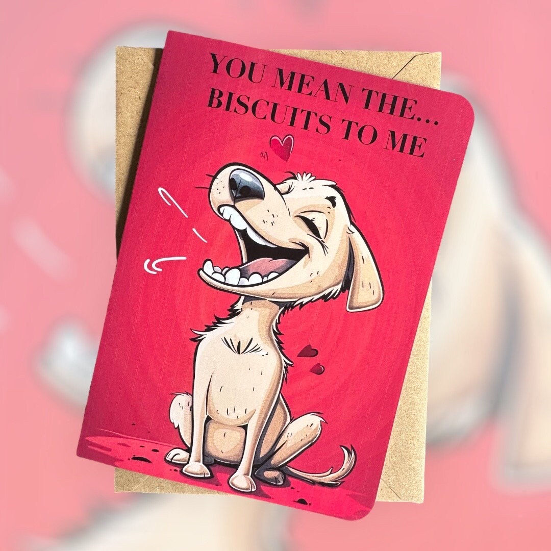 Funny Dog Birthday Card Humorous Dog Birthday Card Funny Anniversary ...