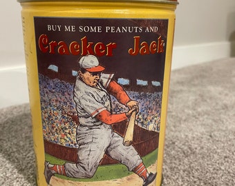 Cracker Jack Limited Edition Tin 1991 Vintage
