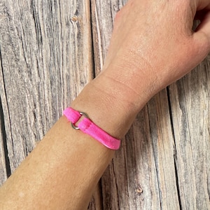 jovanadesign elastische armbandring, handband - 50 kleuren - handgemaakt in het VK