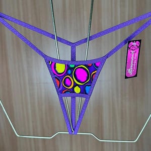 jovanadesign Open Front String - Größe S - Extrem Herren Ouvert String Offene Balls Bademode Unterwäsche Unterwäsche Handmade in UK