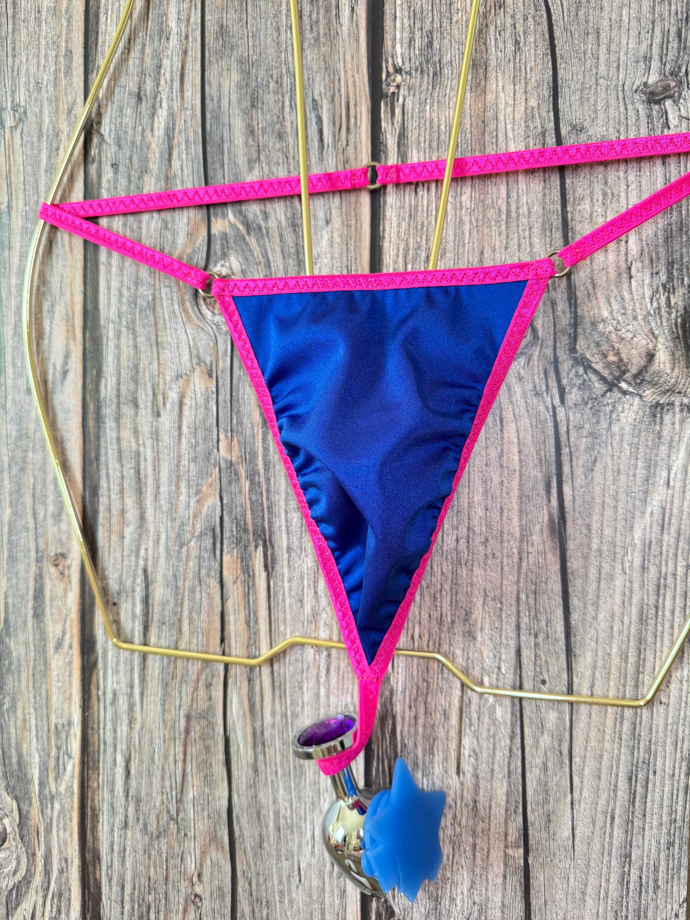 anal plug thong Panties with butt plug – NeDlyaSkuki main image 1