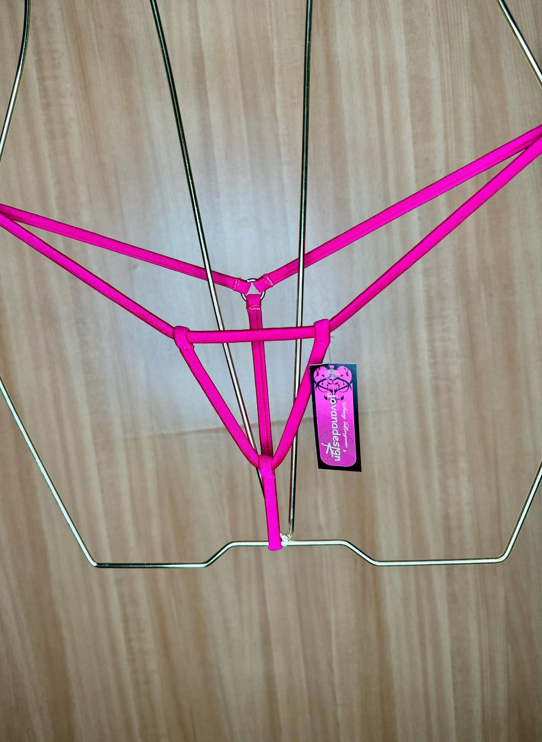 Extreme Open Enhancer String, Erotic Play Suit, Fuchsia Mens Sling ...