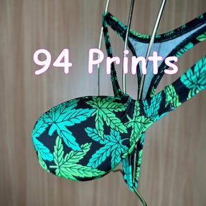 jovanadesign Hercules Push Out Mens Bulge Thong, 94 Prints, Enhancing Beachwear Beach Suit, Wide Straps - Underwear Swimwear Handmade in UK