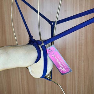jovanadesign Separater LiftEnhancer String Extreme Herren Offener Anzug - Navy - Unterwäsche Bademode Handmade in UK