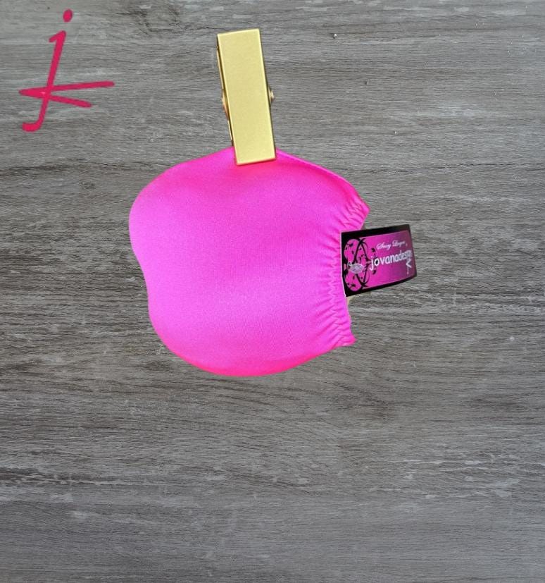 jovanadesign Mens Tanning Pocket, Neon Pink Solid, Testicles Cover, Men Beach Bulge Bag, Swimwear, Underwear -Handmade in UK