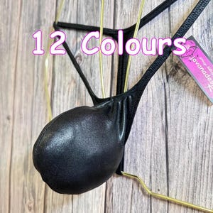 jovanadesign Bart 5D Push Out Mens Bulge Thong 12 Colours Metallic Handmade in UK image 1