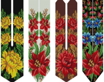 PDF pattern for creating a Gerdan (set), bead loom pattern