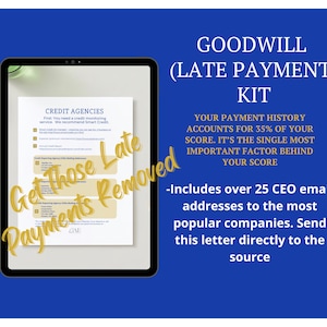 Late Payment Removal Kit