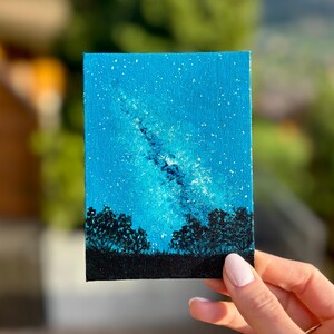 Above the Deep - Original Acrylic Painting on Canvas Board