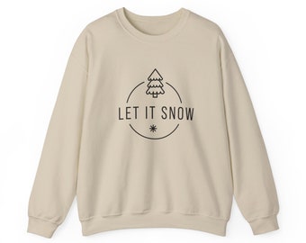 Let it Snow - Unisex Heavy Blend ™ Rundhals-Sweatshirt